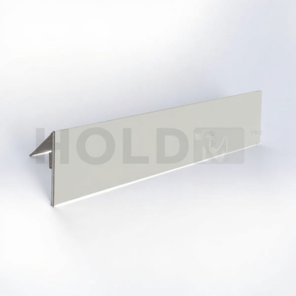45 degree Angle STRiP shelf edge label holder 33mm x 1000mm crystal-clear