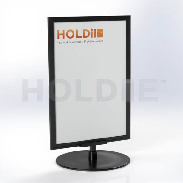 MiNiPOP Table Top FLEXiFRAME compact countertop stand 180mm base
