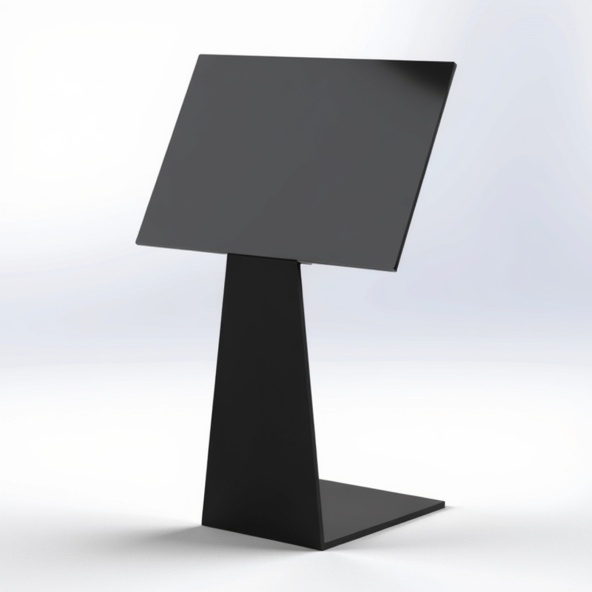 Plastic Front Under Tray Stand deli counter label holder ambient display